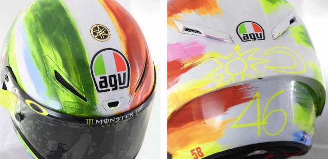 Agv pista gp r mugello 2019 dành riêng cho valentino rossi khi đua tại sân nhà - 5