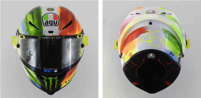 Agv pista gp r mugello 2019 dành riêng cho valentino rossi khi đua tại sân nhà - 7