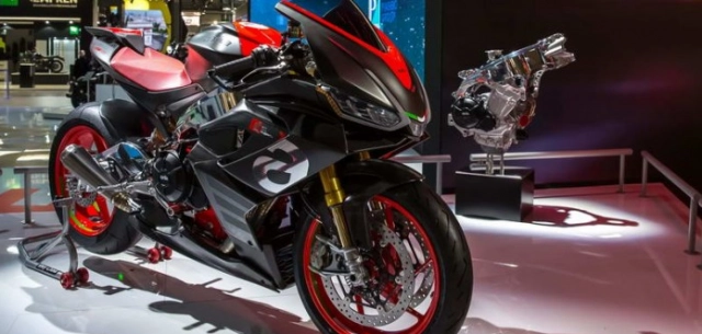 Aprilia rs660 concept được thử nghiệm trên đường đua và dự kiến sẽ được sản xuất vào năm tới - 1