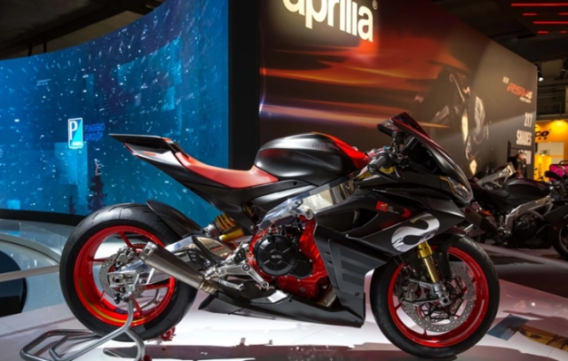 Aprilia rs660 concept được thử nghiệm trên đường đua và dự kiến sẽ được sản xuất vào năm tới - 2