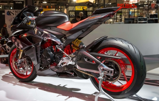 Aprilia rs660 concept được thử nghiệm trên đường đua và dự kiến sẽ được sản xuất vào năm tới - 4