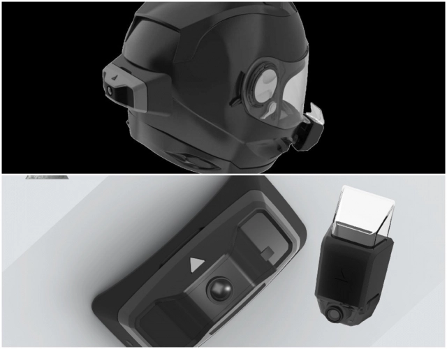 Argon transform giới thiệu công cụ camera quan sát ở sau nón bảo hiểm khá thú vị - 1