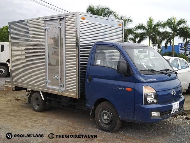 Bán xe xe tải hyundai 950kg thùng kín - h100 chính hãng - 1