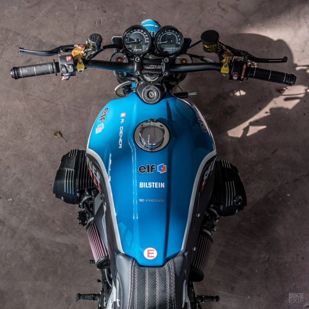 Bmw r nine t bản dựng theo phong cách tracker cổ điển từ vtr custom - 1