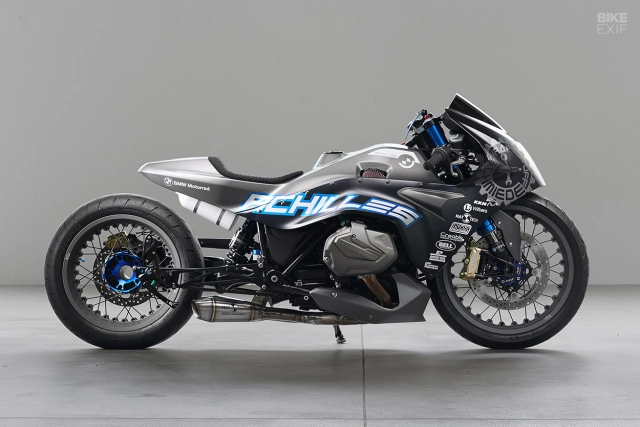 Bmw r1250rs độ ấn tượng với phong cách dragbike với tên gọi achilles - 3