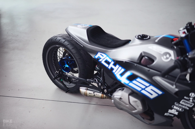 Bmw r1250rs độ ấn tượng với phong cách dragbike với tên gọi achilles - 11