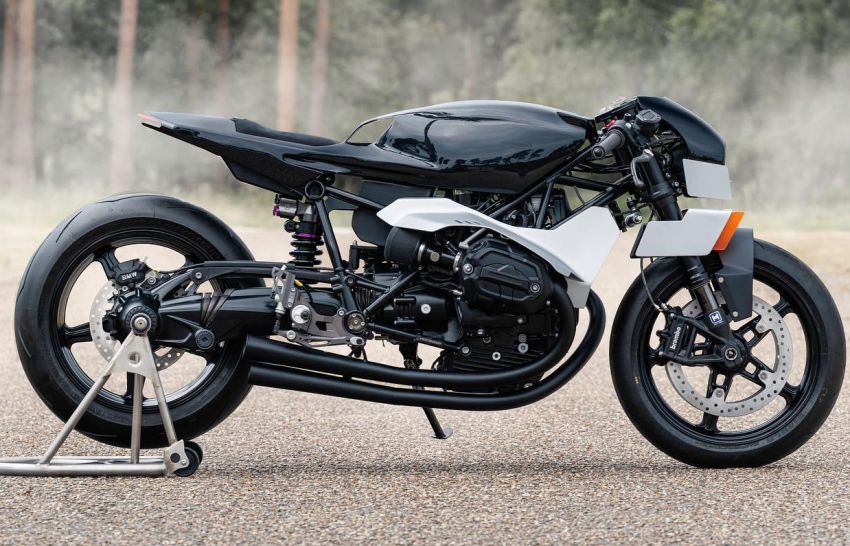 Bmw rninet độ độc đáo với ý tuởng kết hợp máy bay viễn tưởng và cafe racer - 10