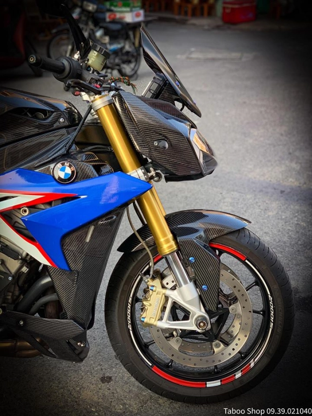 Bmw s1000r độ full áo carbon đẹp mê hồn của biker việt - 1