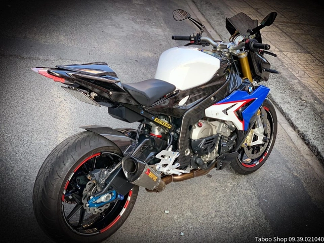 Bmw s1000r độ full áo carbon đẹp mê hồn của biker việt - 12