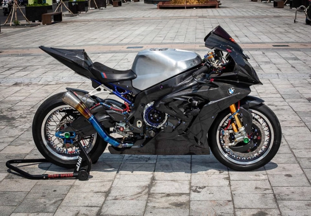 Bmw s1000rr độ bánh căm độc nhất vô nhị của biker cần thơ - 15