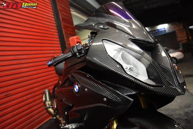 Bmw s1000rr độ siêu kinh điển với diện mạo fullsix carbon - 8