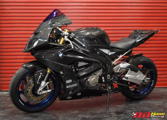 Bmw s1000rr độ siêu kinh điển với diện mạo fullsix carbon - 23