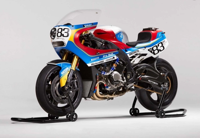 Bmw s1000rr praem optimus độ độc đáo với phong cách endurance thập niên 80 - 6