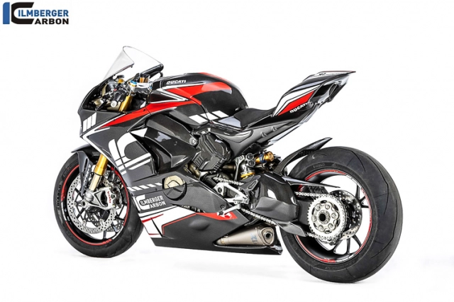 Bộ ba phiên bản ducati v4 panigale full carbon ilmberger đẹp tuyệt - 14