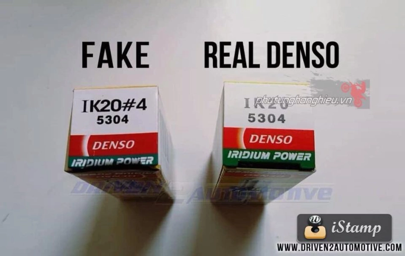Cách phân biệt bugi denso iridium fake - 3