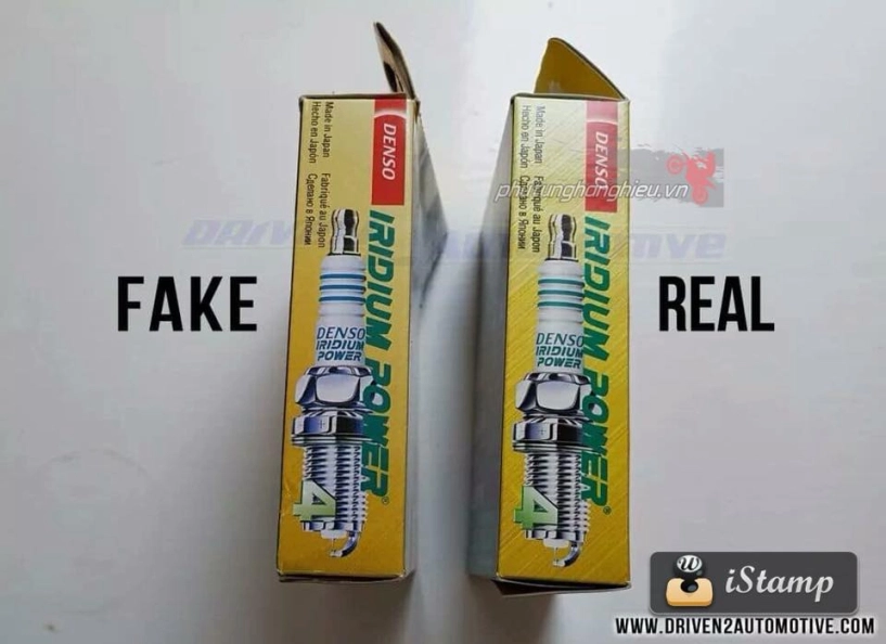 Cách phân biệt bugi denso iridium fake - 7