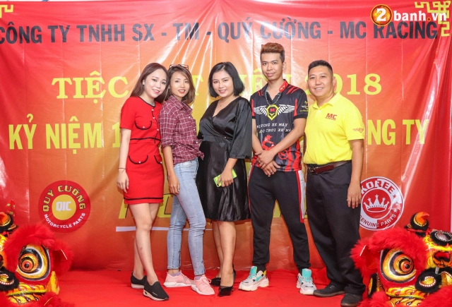 Công ty tnhh sx - tm - quy cương mc racing tô chưc buôi tiêc tât niên 2018 - 19