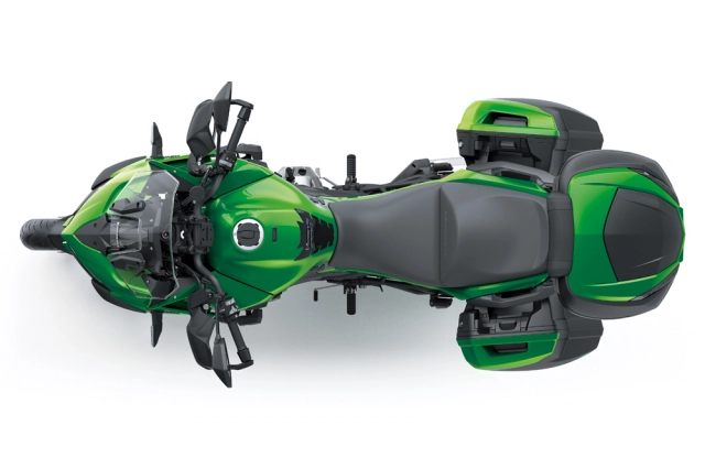 Đánh giá công nghệ điện tử trên kawasaki versys 1000 se 2019 - 23