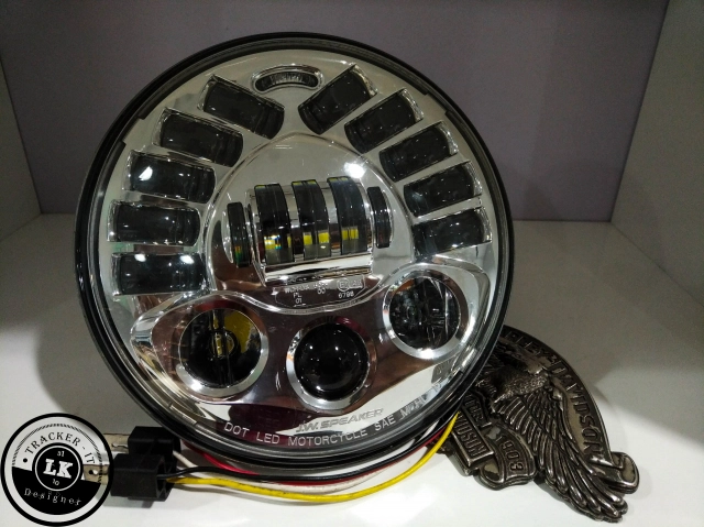 Đánh giá đèn liếc - led headlight phare del - 2