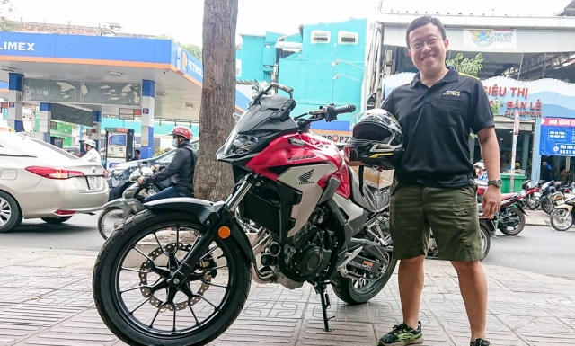 Đập thùng honda cb500x 2019 đầu tiên về việt nam - 1