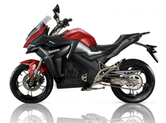 Druid motorcycle - thương hiệu mỹ tạo ra mẫu xe điện hybrid với công suất tối đa 230hp - 5