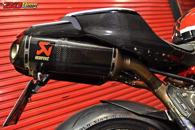 Ducati 848 evo corse siêu đẹp trong một bản độ tối tân về công nghệ - 7