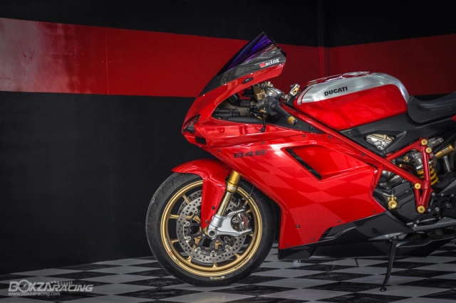 Ducati 848 evo huyền thoại sport làm say đắm bao người trong diện mạo phục sinh - 1