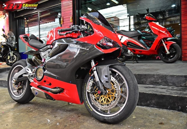 Ducati 899 panigale bản tùy chỉnh khá lôi cuốn đến từ bd speed racing - 11