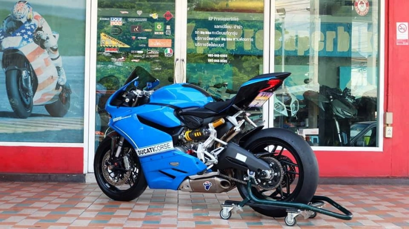 Ducati 899 panigale thoát xác ngoạn mục cùng version blue pestronas - 16