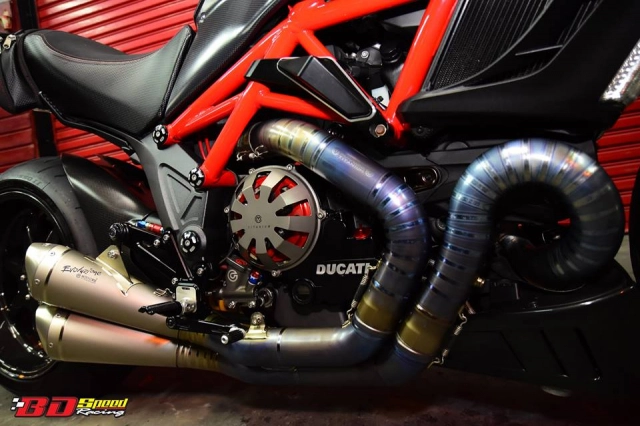 Ducati diavel gã quái vật độ khủng với gói trang bị từ moto corse - 5