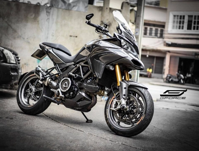 Ducati multistrada 1200 đầy mê hoặc với thân hình full carbon - 1