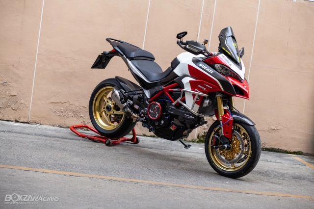 Ducati multistrada 1200 mẫu sport touring độ đậm phong thái sport đẹp miễn cưỡng - 2