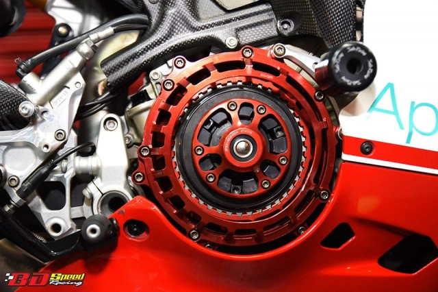 Ducati panigale 1199s độ ấn tượng với cặp ống xả termignoni đút gầm siêu ngầu - 11