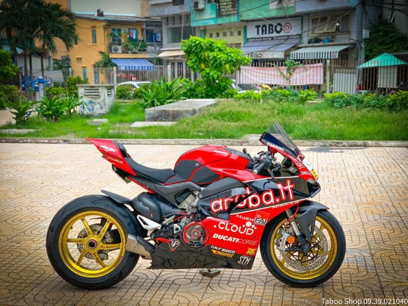Ducati panigale v4 độ mê hoặc với phong cách wsbk của biker việt - 13
