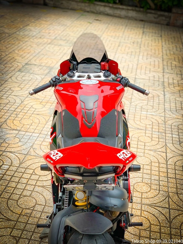 Ducati panigale v4 độ mê hoặc với phong cách wsbk của biker việt - 16