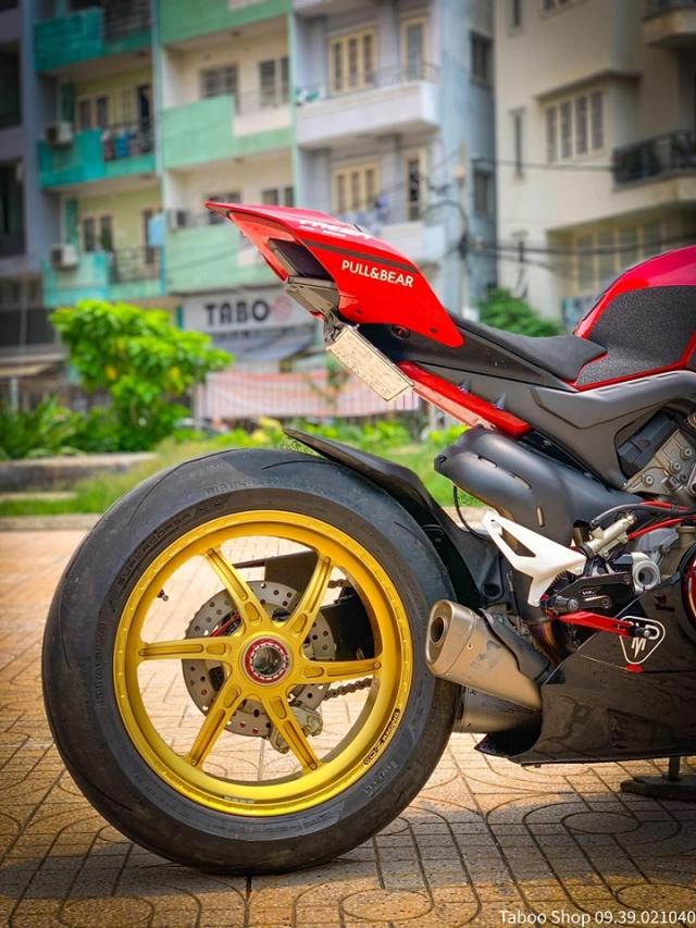 Ducati panigale v4 độ mê hoặc với phong cách wsbk của biker việt - 18