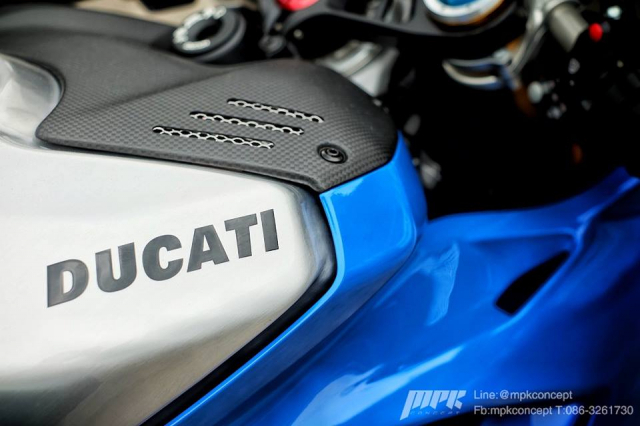 Ducati panigale v4s new blue độ độc nhất từ trước đến nay - 9
