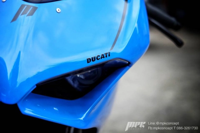 Ducati panigale v4s new blue độ độc nhất từ trước đến nay - 13