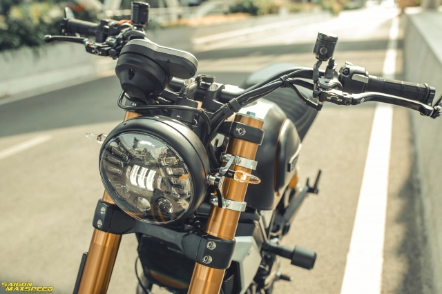 Ducati scrambler 1100 sport độ - vẻ đẹp thanh lịch đầy ấp công nghệ trên đường phố việt - 1