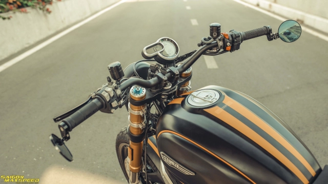 Ducati scrambler 1100 sport độ - vẻ đẹp thanh lịch đầy ấp công nghệ trên đường phố việt - 6