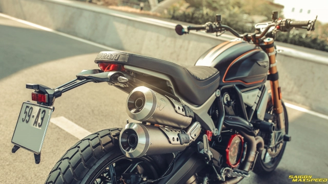 Ducati scrambler 1100 sport độ - vẻ đẹp thanh lịch đầy ấp công nghệ trên đường phố việt - 7