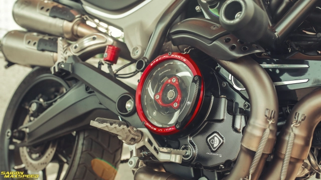 Ducati scrambler 1100 sport độ - vẻ đẹp thanh lịch đầy ấp công nghệ trên đường phố việt - 10