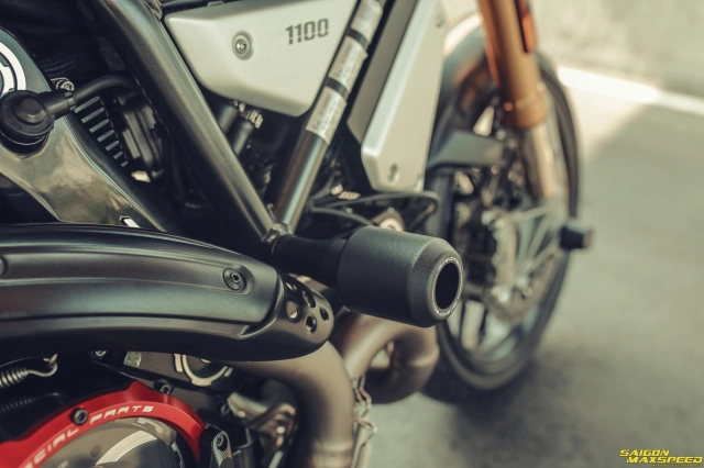 Ducati scrambler 1100 sport độ - vẻ đẹp thanh lịch đầy ấp công nghệ trên đường phố việt - 22