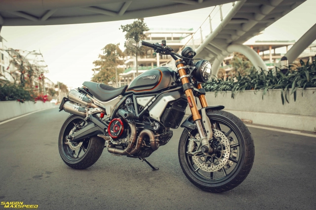 Ducati scrambler 1100 sport độ - vẻ đẹp thanh lịch đầy ấp công nghệ trên đường phố việt - 31