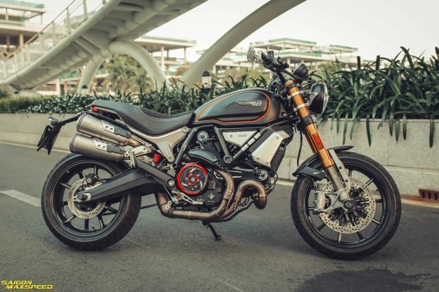 Ducati scrambler 1100 sport độ - vẻ đẹp thanh lịch đầy ấp công nghệ trên đường phố việt - 32