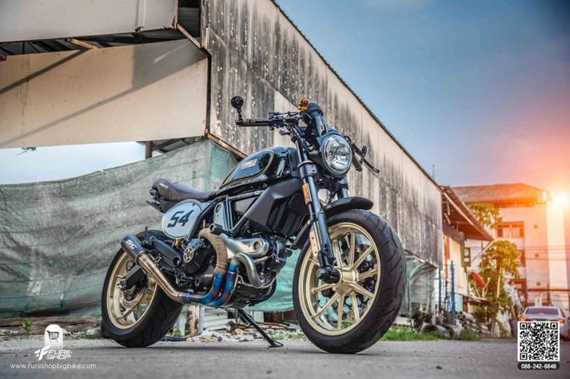 Ducati scrambler độ bề thế trong diện mạo cách tân - 1