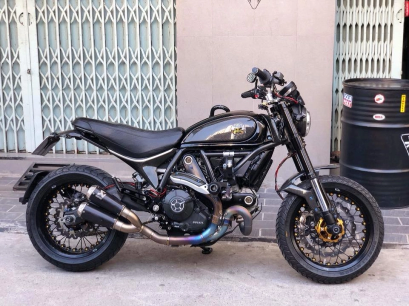 Ducati scrambler huyền thoại cổ điển đậm chất chơi từ biker việt - 3