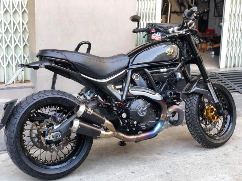 Ducati scrambler huyền thoại cổ điển đậm chất chơi từ biker việt - 4