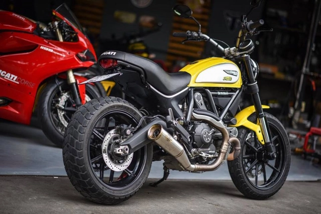 Ducati scrambler icon nổi bật với những tình tiết trang bị - 1