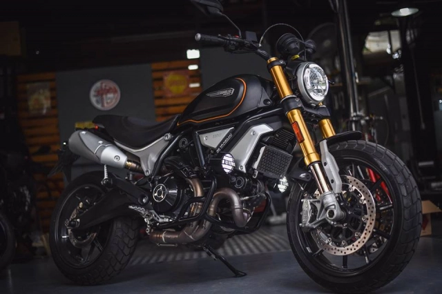 Ducati scrambler1100 độ đơn giản đầy phá cách - 1